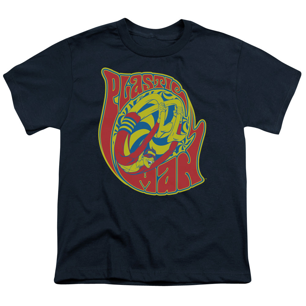 DC Comics How I Roll Kids Youth T Shirt Navy Blue Officially Licensed