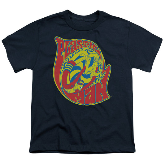 DC Comics How I Roll Kids Youth T Shirt Navy Blue Officially Licensed