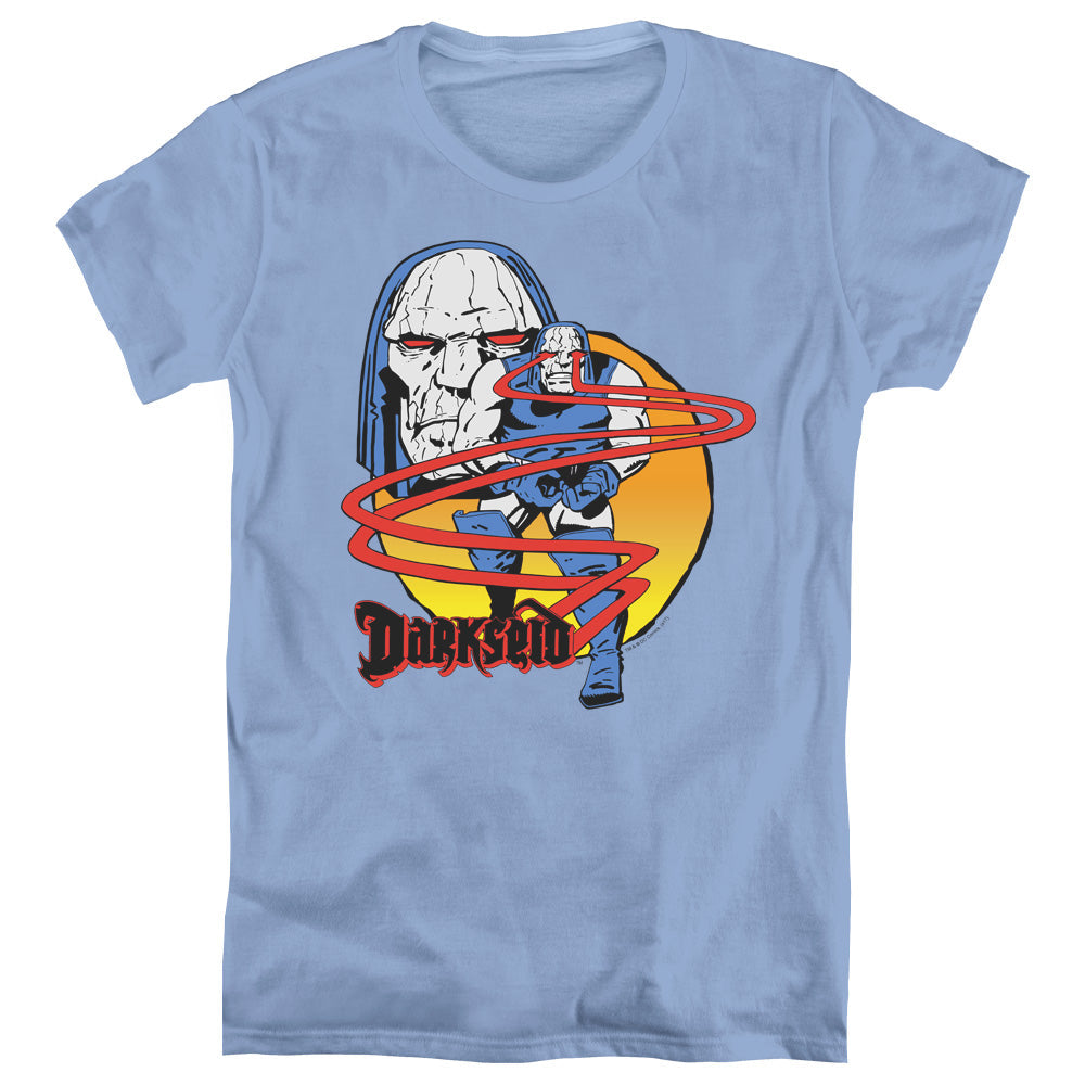 DC Comics Not Amused Womens T Shirt Carolina Blue Officially Licensed