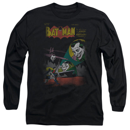 Dc Wrong Signal Mens Long Sleeve Shirt Black Officially Licensed