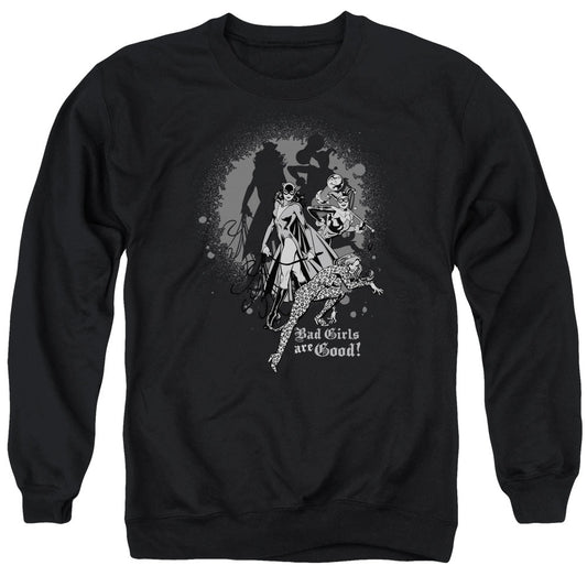 Dc Bad Girls Are Good Mens Crewneck Sweatshirt Black