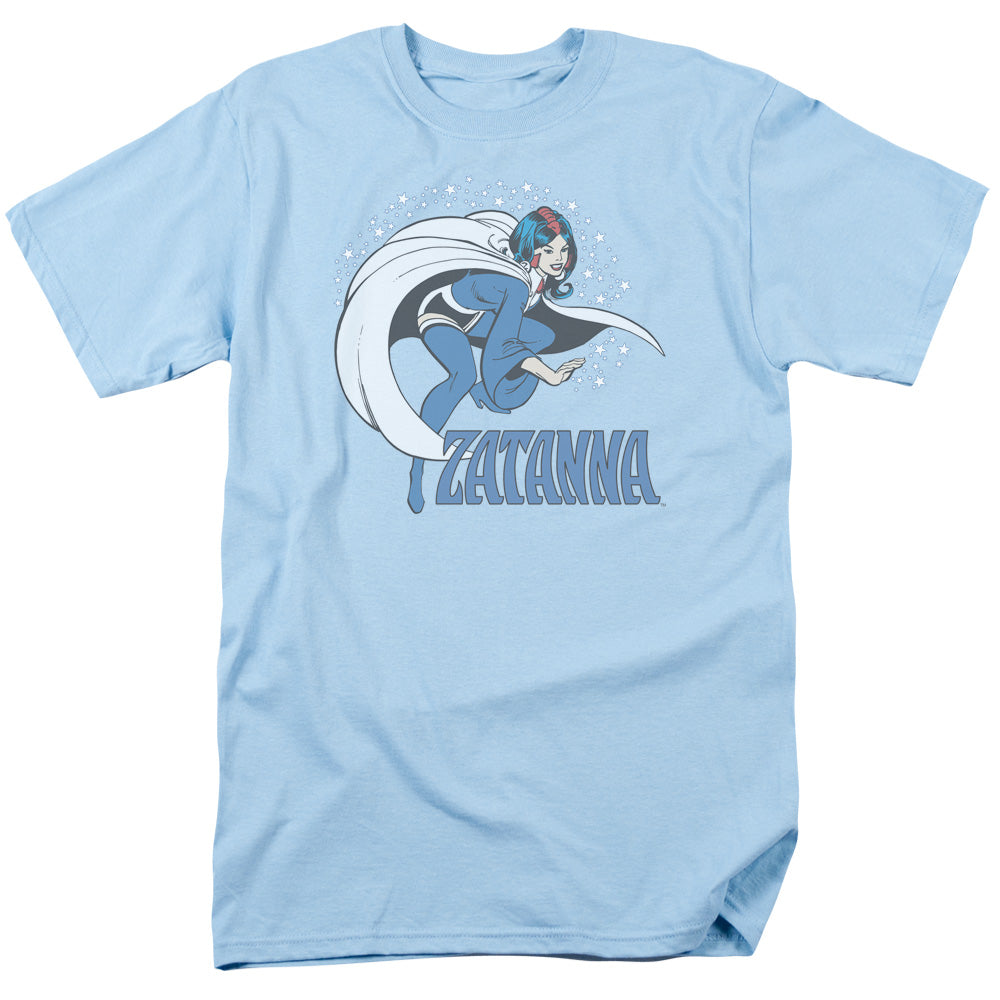Dc Zatanna Mens T Shirt Light Blue Officially Licensed
