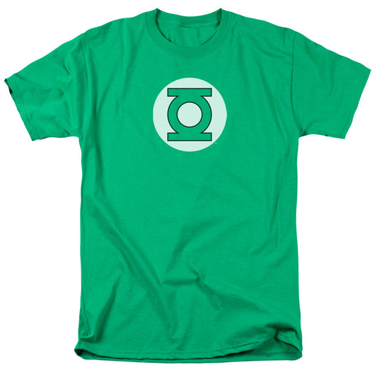 DC Comics Green Lantern Logo Mens T Shirt Kelly Green Officially Licensed