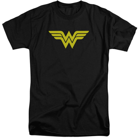 DC Comics Wonder Woman Logo Mens Tall T Shirt Adult Tall Black Officially Licensed