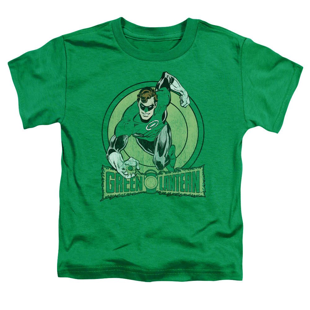 DC Comics Green Lantern Toddler Kids Youth T Shirt Kelly Green Officially Licensed