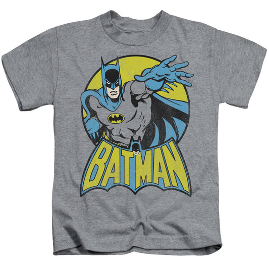 DC Comics Batman Juvenile Kids Youth T Shirt Athletic Heather Officially Licensed