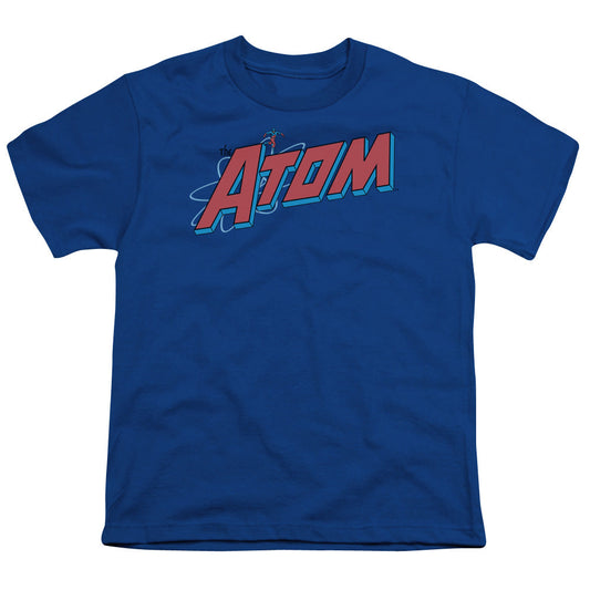 DC Comics the Atom Kids Youth T Shirt Royal Blue Officially Licensed
