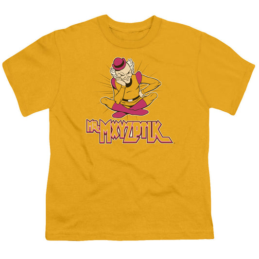 DC Comics Mr Mxyzptlk Kids Youth T Shirt Gold Officially Licensed