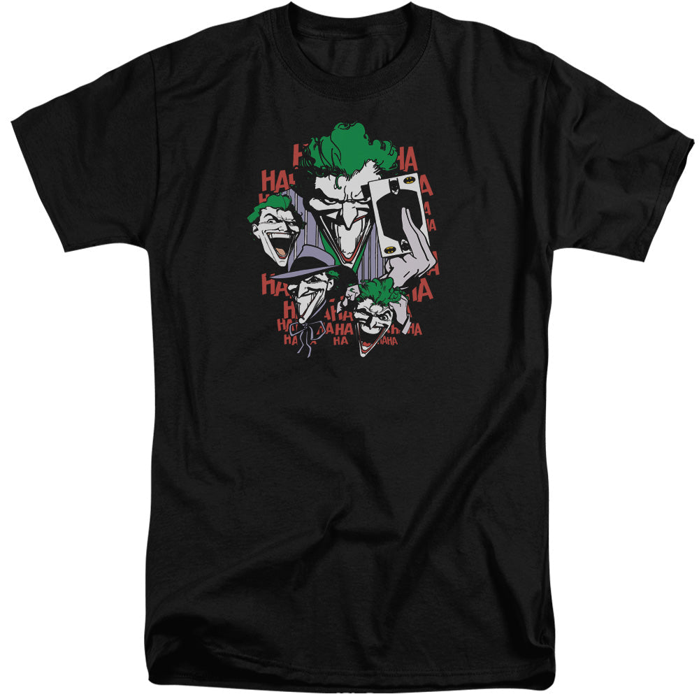 DC Comics Four of a Kind Mens Tall T Shirt Adult Tall Black Officially Licensed