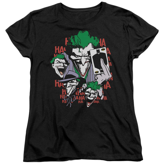 DC Comics Four of a Kind Womens T Shirt Black Officially Licensed