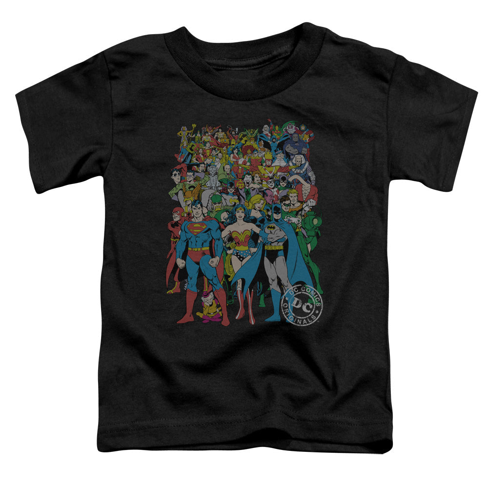 DC Comics Original Universe Toddler Kids Youth T Shirt Black Officially Licensed