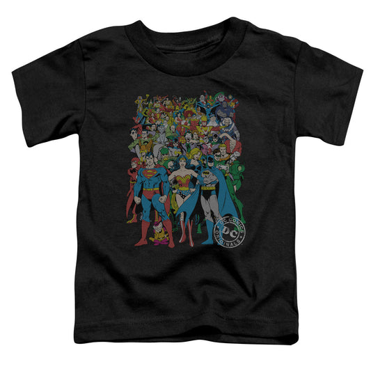 DC Comics Original Universe Toddler Kids Youth T Shirt Black Officially Licensed