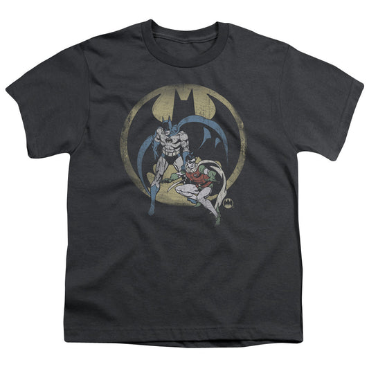 DC Comics Team Kids Youth T Shirt Charcoal Officially Licensed