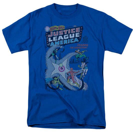 DC Comics No 28 Mens T Shirt Royal Blue Officially Licensed