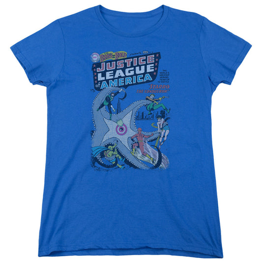 DC Comics No 28 Womens T Shirt Royal Blue Officially Licensed