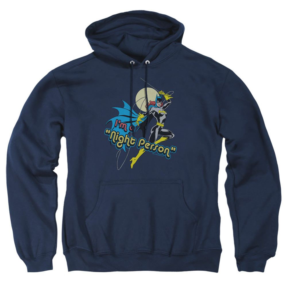 Dc Night Person Mens Hoodie Navy Officially Licensed