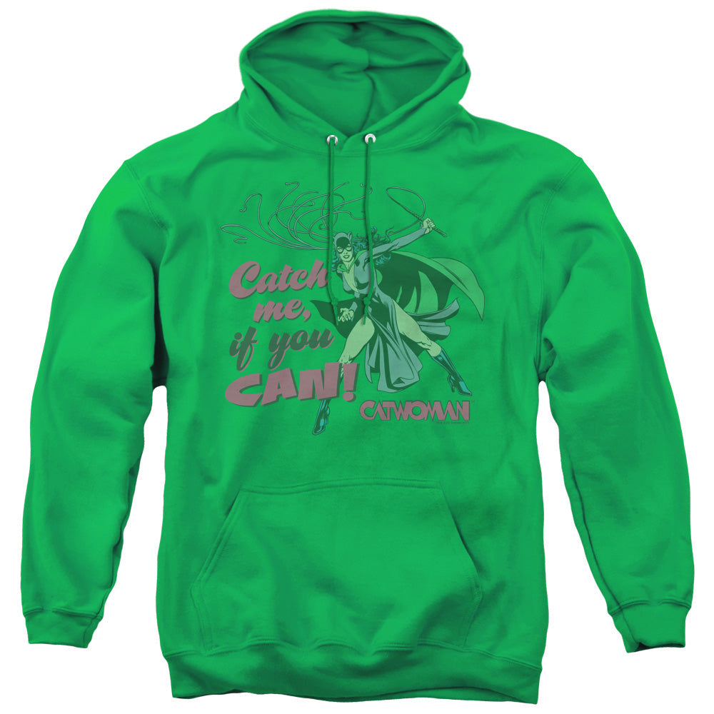 DC Comics Catch Me Mens Hoodie Kelly Green Officially Licensed