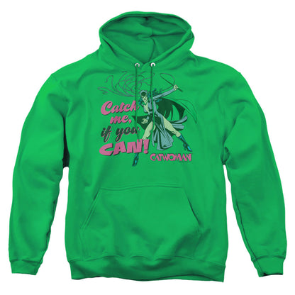 Dc Catch Me Mens Hoodie Kelly Green Officially Licensed