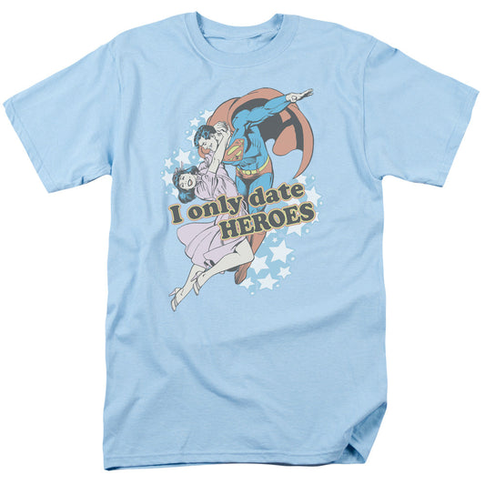 DC Comics Fickle Mens T Shirt Light Blue Officially Licensed