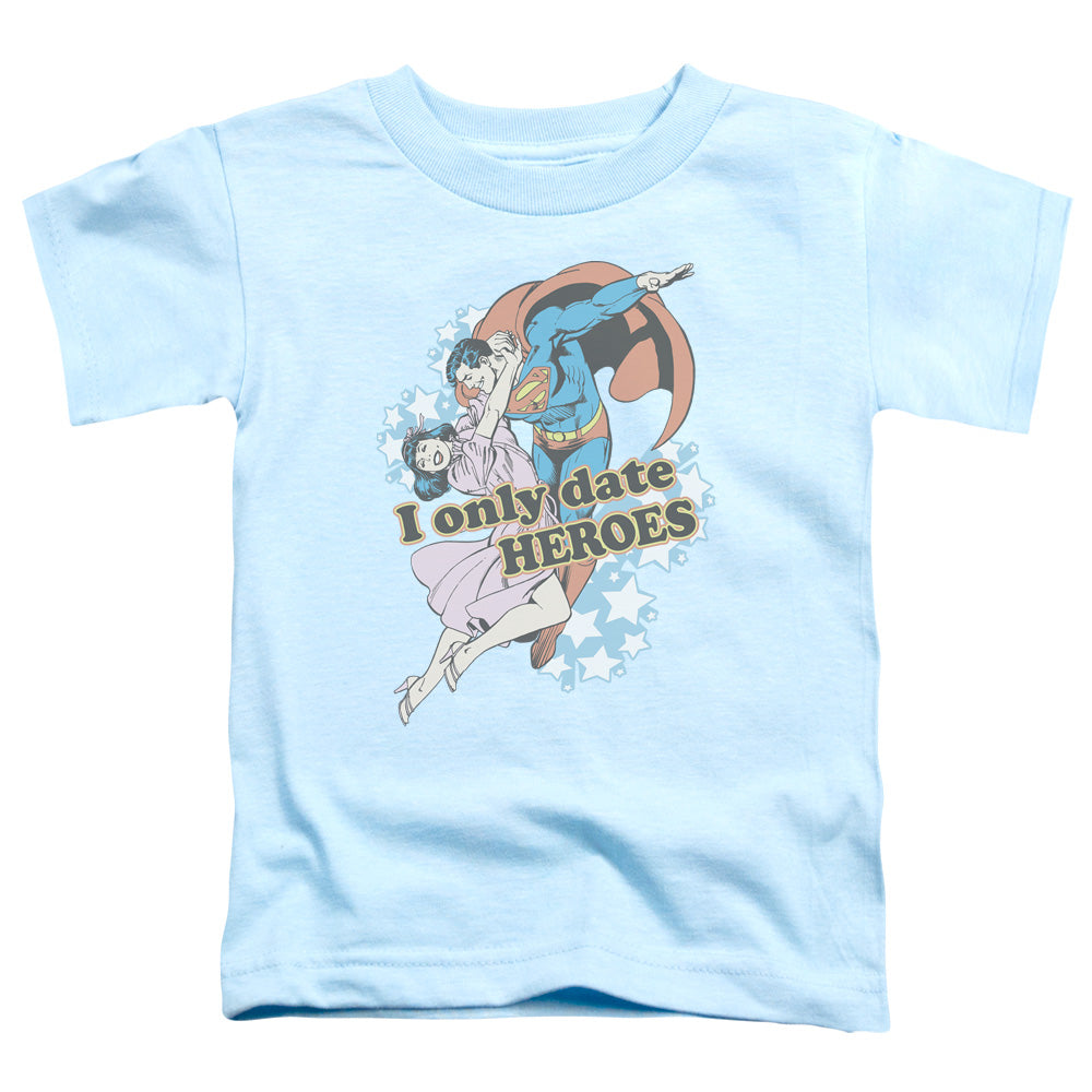 DC Comics Fickle Toddler Kids Youth T Shirt Light Blue Officially Licensed