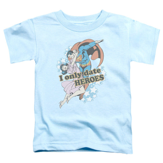 DC Comics Fickle Toddler Kids Youth T Shirt Light Blue Officially Licensed