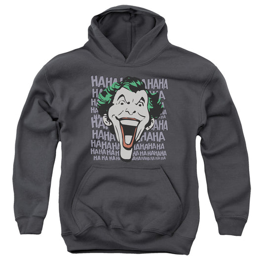 DC Comics Dastardly Merriment Kids Youth Hoodie Charcoal Officially Licensed