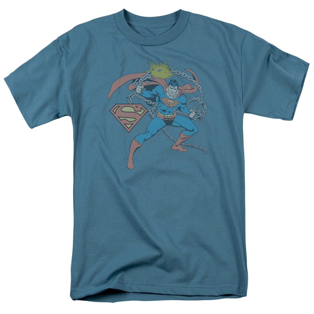 DC Comics I Hate Chains Mens T Shirt Slate Officially Licensed