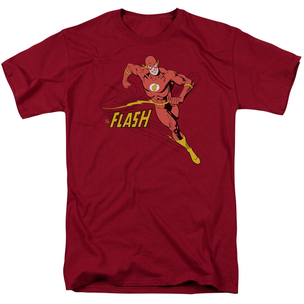 DC Comics Flash Jetstream Mens T Shirt Cardinal Officially Licensed