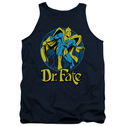 Dc Dr Fate Ankh Mens Tank Top Shirt Navy Officially Licensed