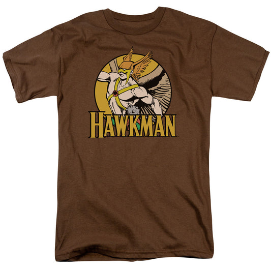 DC Comics Hawkman Mens T Shirt Coffee Officially Licensed