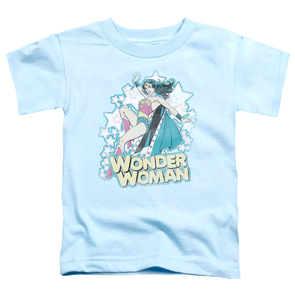 DC Comics Im Wonder Woman Toddler Kids Youth T Shirt Light Blue Officially Licensed