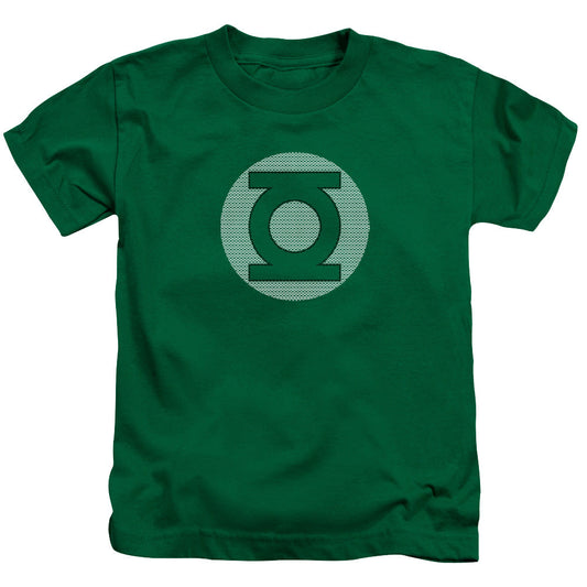 DC Comics Gl Little Logos Juvenile Kids Youth T Shirt Kelly Green Officially Licensed