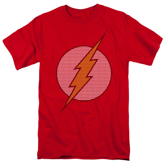DC Comics Flash Flash Little Logos Mens T Shirt Red Officially Licensed