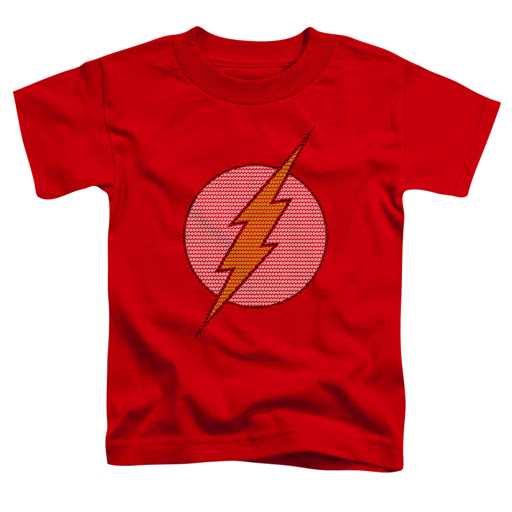DC Comics Flash Flash Little Logos Toddler Kids Youth T Shirt Red Officially Licensed