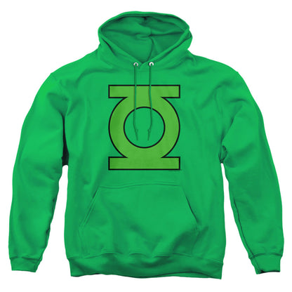Dc Gl Emblem Mens Hoodie Kelly Green Officially Licensed