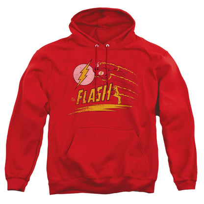 Dc Flash Like Lightning Mens Hoodie Red Officially Licensed