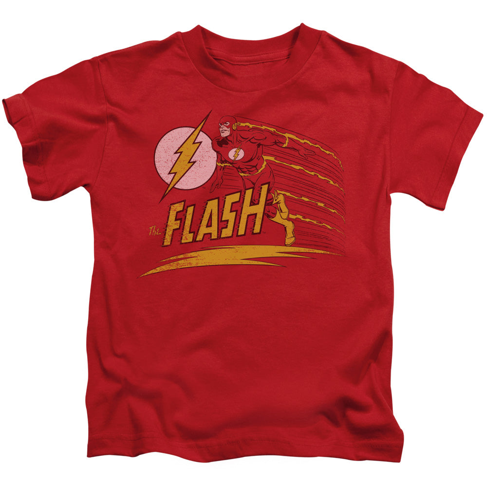DC Comics Flash Like Lightning Juvenile Kids Youth T Shirt Red Officially Licensed