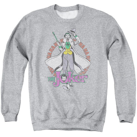 Dc Maniacal Mens Crewneck Sweatshirt Athletic Heather