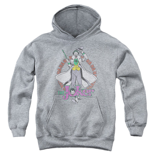 DC Comics Maniacal Kids Youth Hoodie Heather Officially Licensed