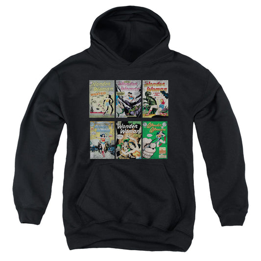 DC Comics Ww Covers Kids Youth Hoodie Black Officially Licensed