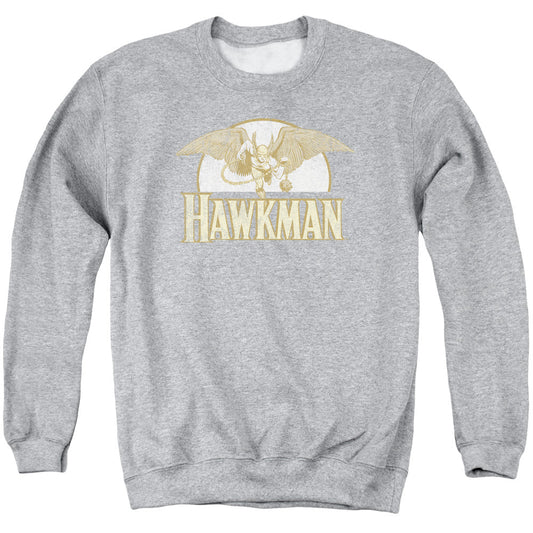 DC Comics Fly by Mens Crewneck Sweatshirt Athletic Heather Officially Licensed