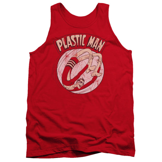 DC Comics Bounce Mens Tank Top Shirt Red Officially Licensed