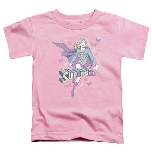 DC Comics Supergirl Pastels Toddler Kids Youth T Shirt Pink Officially Licensed