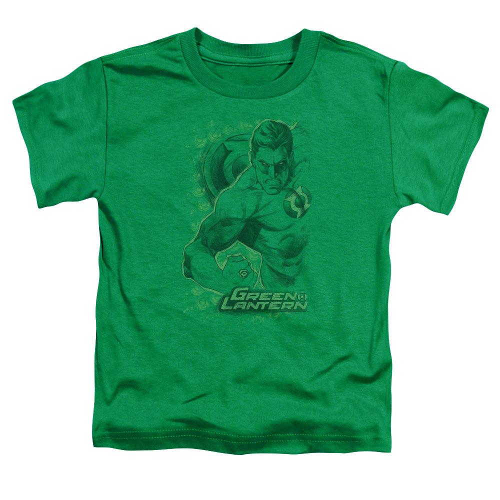 DC Comics Pencil Energy Toddler Kids Youth T Shirt Kelly Green Officially Licensed