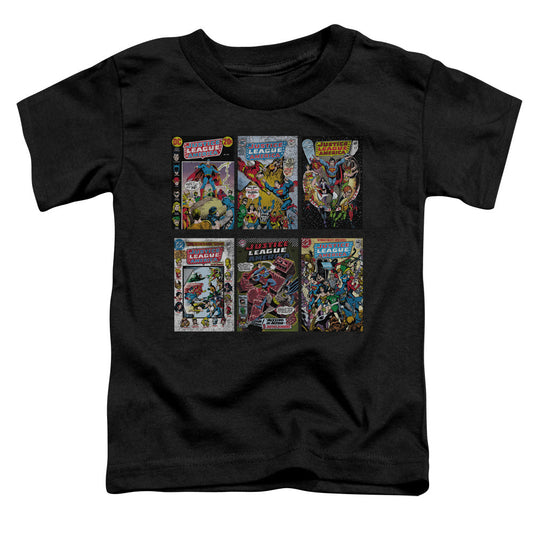 DC Comics DC Comics Covers Toddler Kids Youth T Shirt Black Officially Licensed