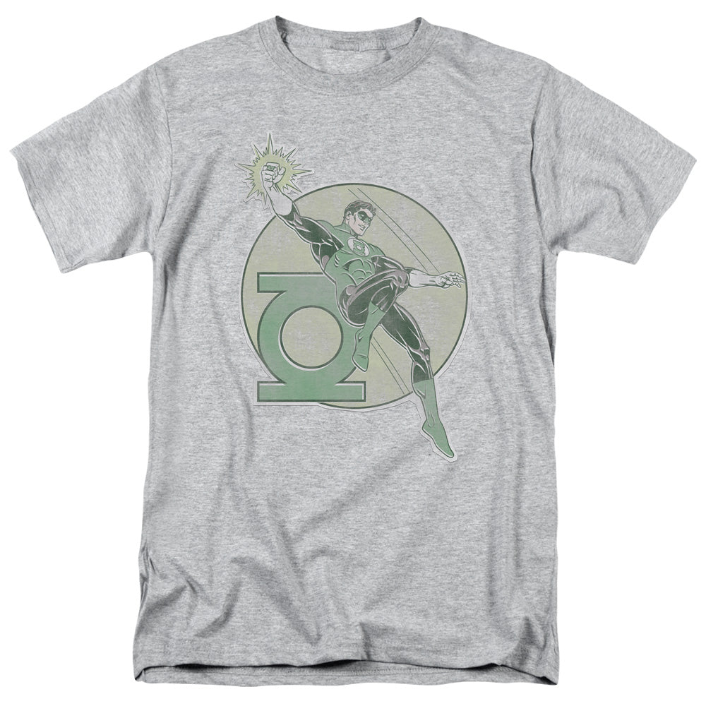 Dco Retro Lantern Iron On Mens T Shirt Athletic Heather Officially Licensed