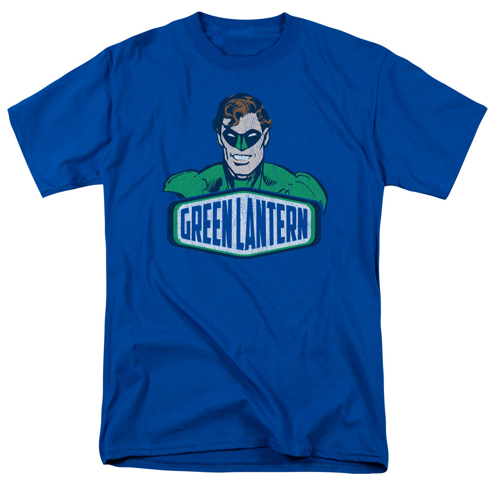 Dco Green Lantern Sign Mens T Shirt Royal Blue Officially Licensed