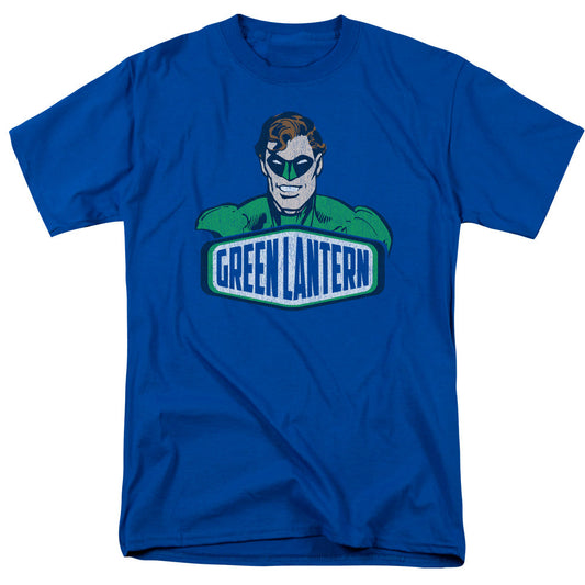 Dco Green Lantern Sign Mens T Shirt Royal Blue Officially Licensed