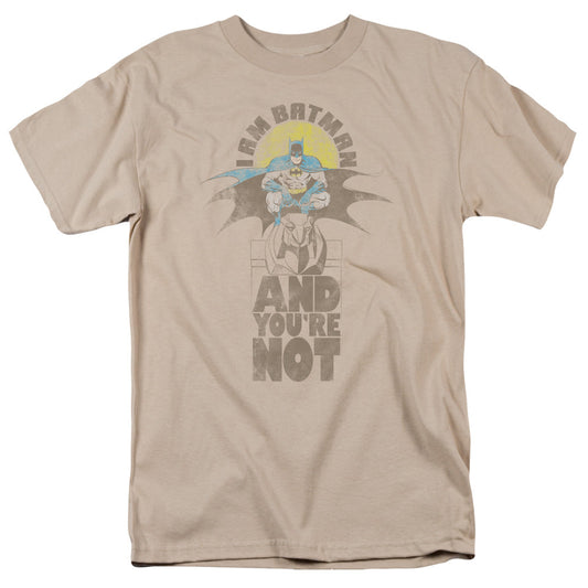 DC Comics and Youre Not Mens T Shirt Sand Officially Licensed