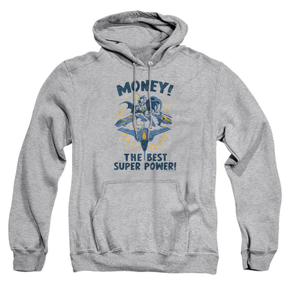 Dc Money Mens Hoodie Athletic Heather Officially Licensed